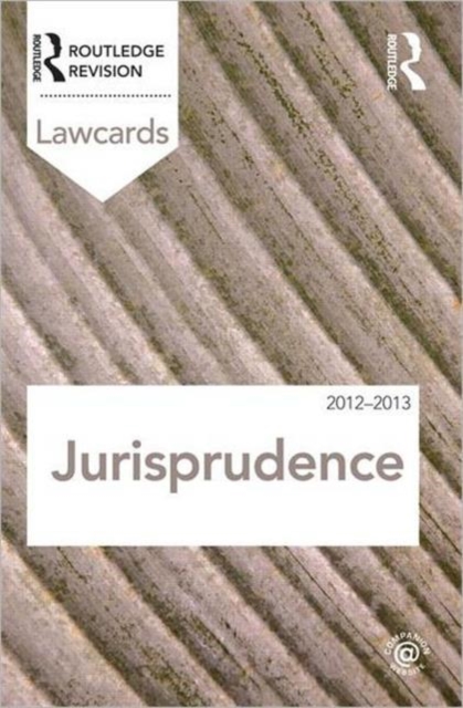 Jurisprudence Lawcards 2012-2013, Paperback / softback Book