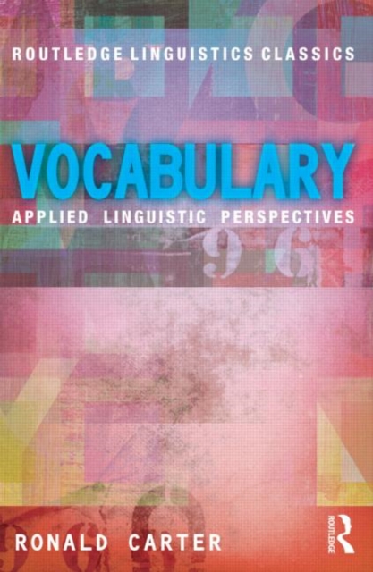 Vocabulary : Applied Linguistic Perspectives, Paperback / softback Book