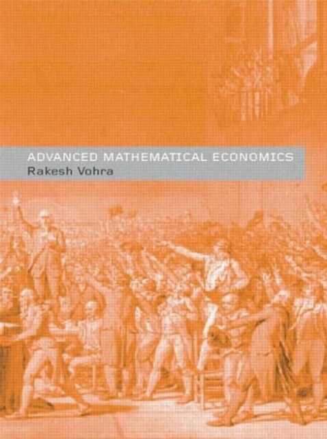 Advanced Mathematical Economics, Paperback / softback Book