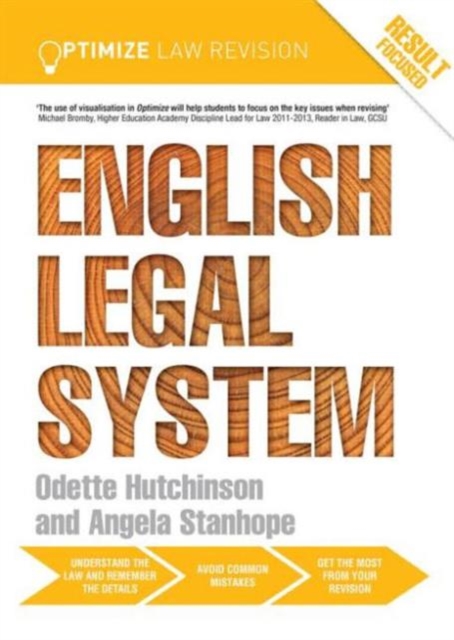 Optimize English Legal System, Paperback / softback Book