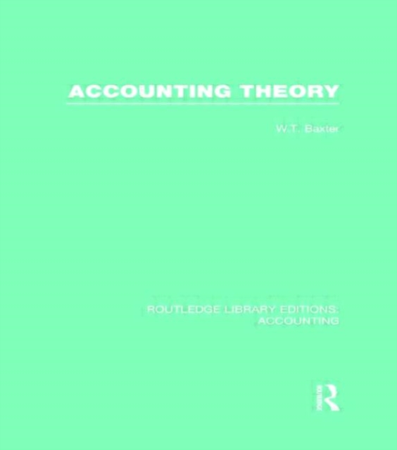 Accounting Theory, Hardback Book