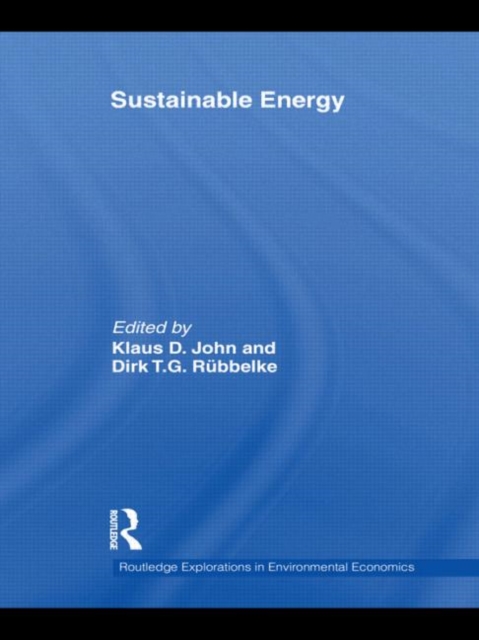 Sustainable Energy, Paperback / softback Book