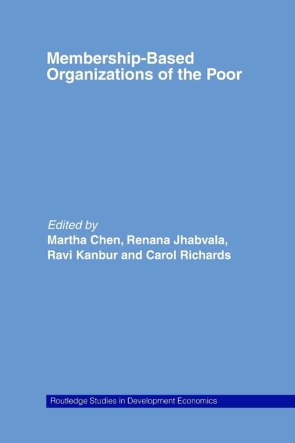 Membership Based Organizations of the Poor, Paperback / softback Book