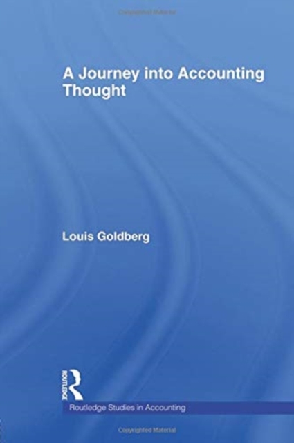 A Journey into Accounting Thought, Paperback / softback Book