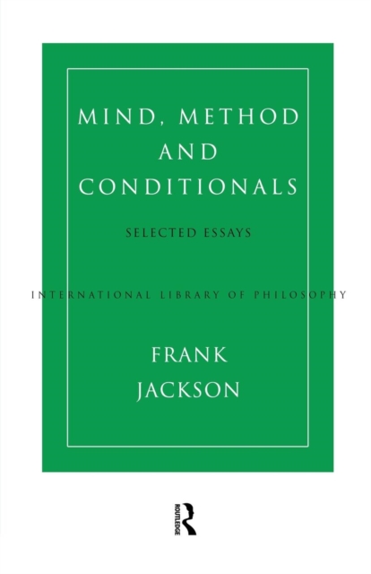 Mind, Method and Conditionals : Selected Papers, Paperback / softback Book