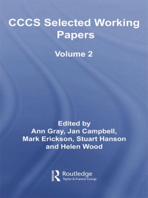 CCCS Selected Working Papers : Volume 2, Paperback / softback Book
