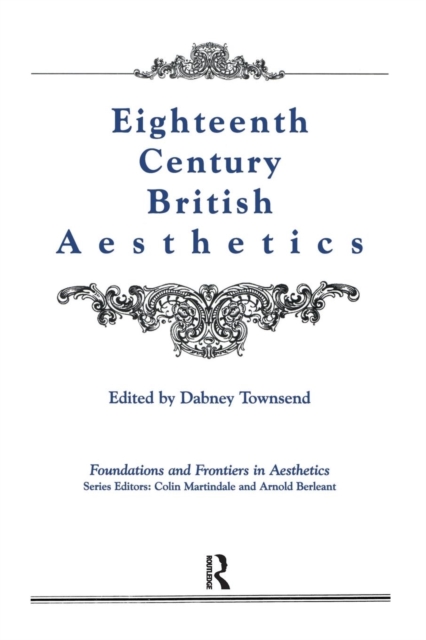 Eighteenth-Century British Aesthetics, Paperback / softback Book