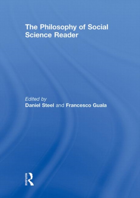 The Philosophy of Social Science Reader, Hardback Book