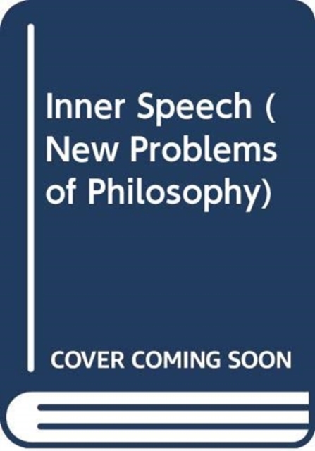 Inner Speech, Paperback / softback Book