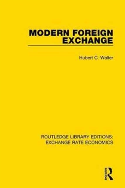 Modern Foreign Exchange, Hardback Book