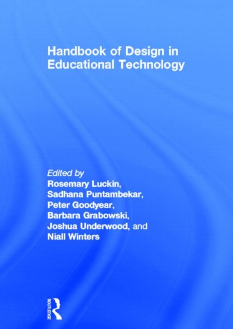 Handbook of Design in Educational Technology, Hardback Book