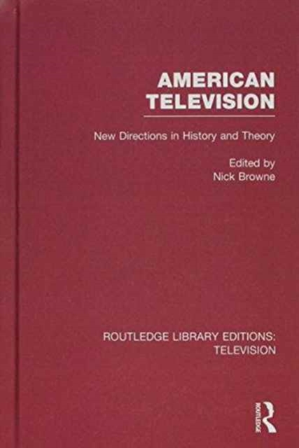 Routledge Library Editions: Television, Multiple-component retail product Book