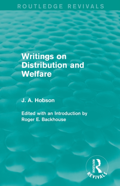 Writings on Distribution and Welfare (Routledge Revivals), Paperback / softback Book