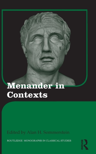 Menander in Contexts, Hardback Book