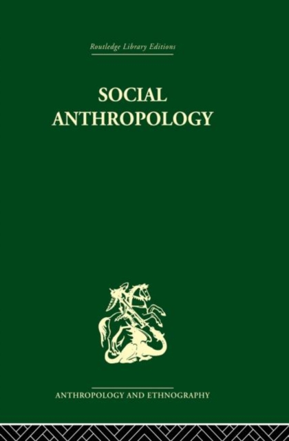 Social Anthropology, Paperback / softback Book