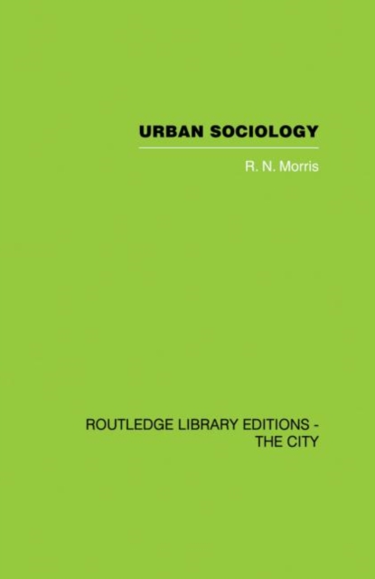 Urban Sociology, Paperback / softback Book