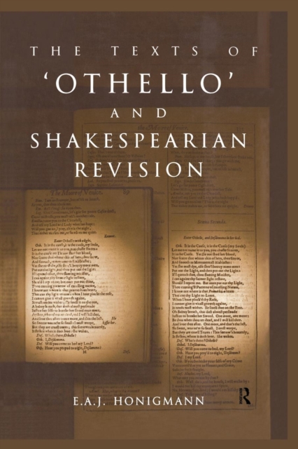 The Texts of Othello and Shakespearean Revision, Paperback / softback Book