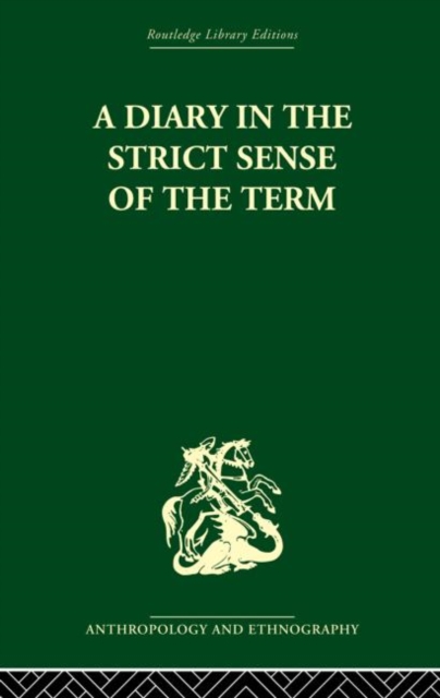 A Diary in the Strictest Sense of the Term, Paperback / softback Book