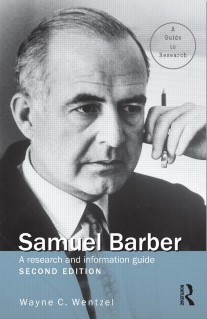 Samuel Barber : A Research and Information Guide, Hardback Book