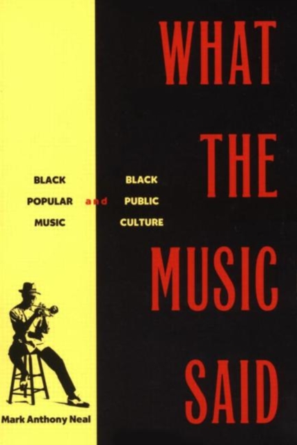 What the Music Said : Black Popular Music and Black Public Culture, Paperback / softback Book