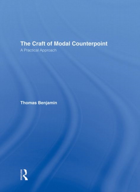 The Craft of Modal Counterpoint, Hardback Book