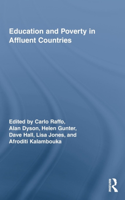 Education and Poverty in Affluent Countries, Hardback Book