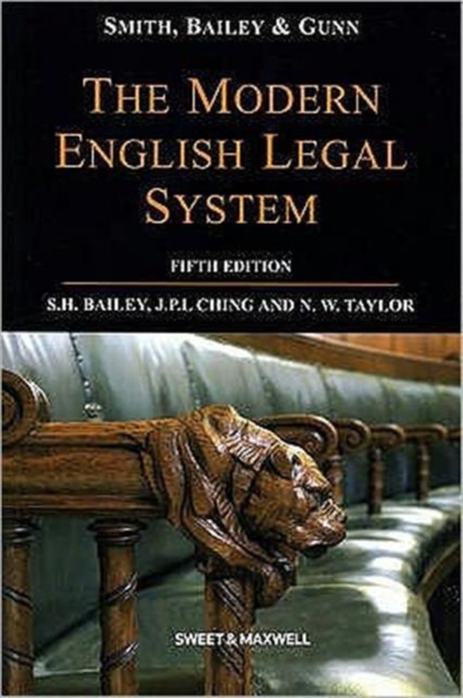 Smith, Bailey & Gunn on The Modern English Legal System, Paperback / softback Book
