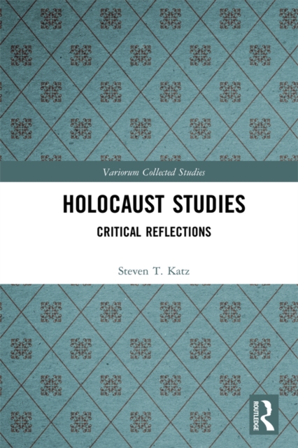 Holocaust Studies : Critical Reflections, EPUB eBook