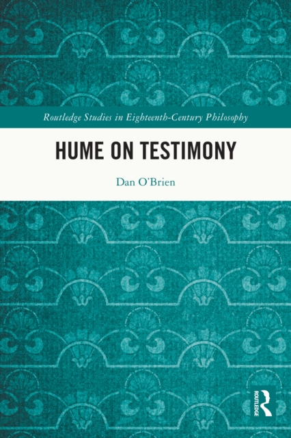 Hume on Testimony, EPUB eBook