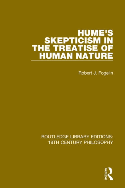 Hume's Skepticism in the Treatise of Human Nature, EPUB eBook