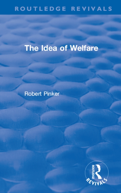 The Idea of Welfare, EPUB eBook