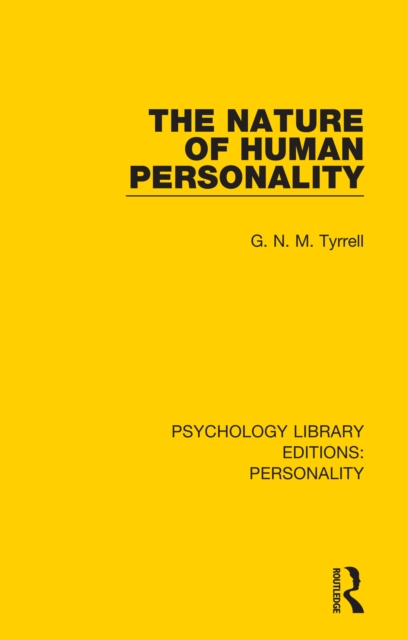 The Nature of Human Personality, PDF eBook