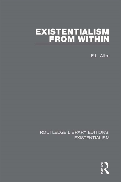 Existentialism from Within, PDF eBook