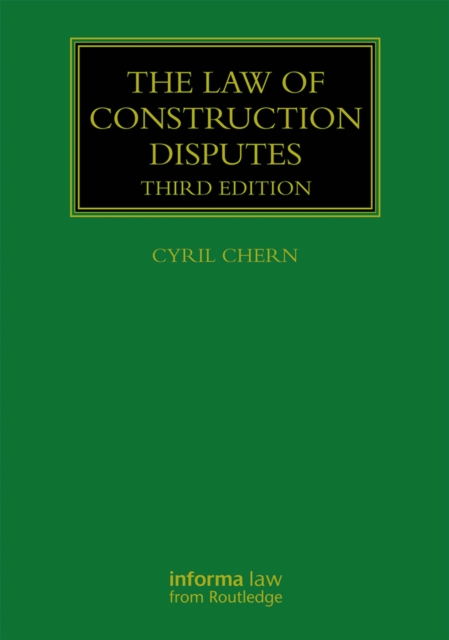 The Law of Construction Disputes, EPUB eBook
