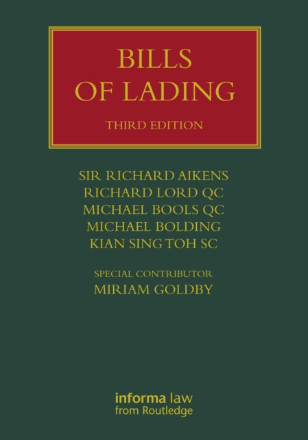 Bills of Lading, PDF eBook