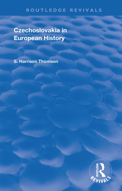 Czechoslovakia in European History, PDF eBook