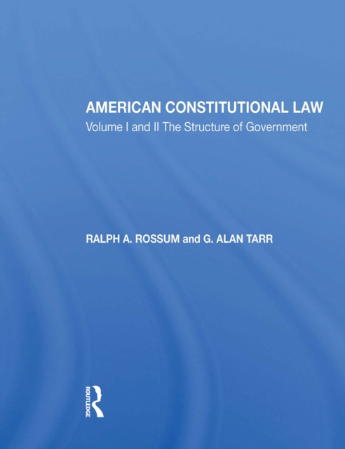 American Constitutional Law 8E, 2-VOL SET : 2-VOLUME SET, EPUB eBook