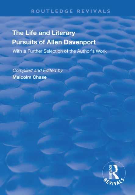 The Life and Literary Pursuits of Allen Davenport, EPUB eBook