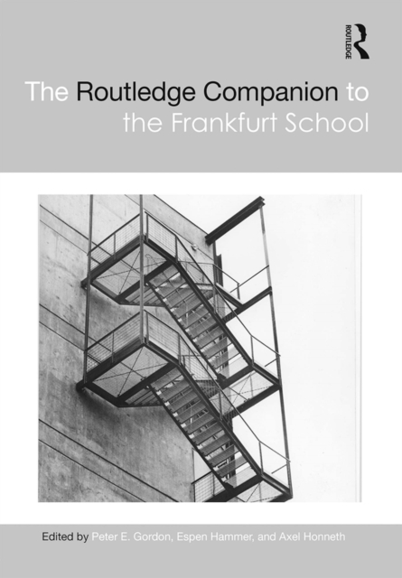 The Routledge Companion to the Frankfurt School, EPUB eBook