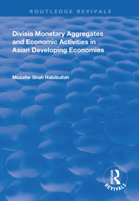 Divisia Monetary Aggregates and Economic Activities in Asian Developing Economies, EPUB eBook