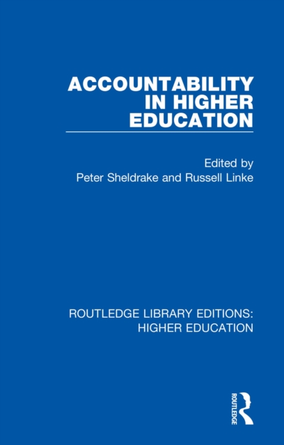 Accountability in Higher Education, EPUB eBook
