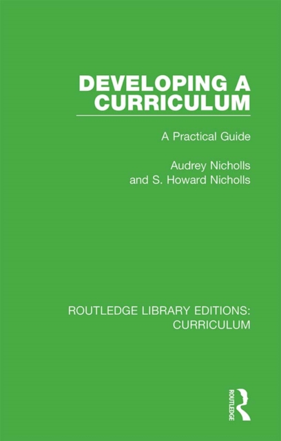 Developing a Curriculum : A Practical Guide, EPUB eBook