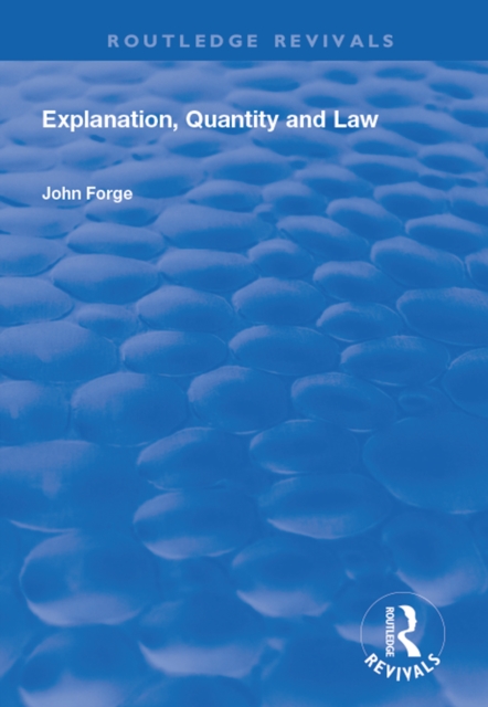 Explanation, Quantity and Law, EPUB eBook