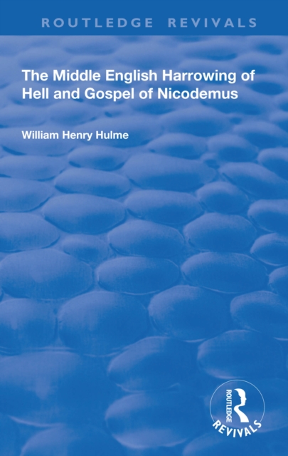 The Middle English Harrowing of Hell and Gospel of Nicodemus, EPUB eBook