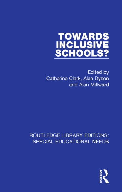 Towards Inclusive Schools?, PDF eBook
