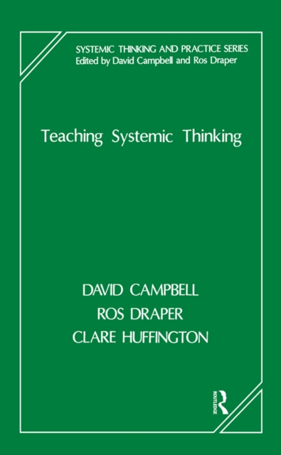 Teaching Systemic Thinking, PDF eBook