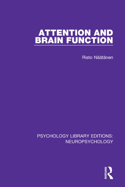 Attention and Brain Function, EPUB eBook