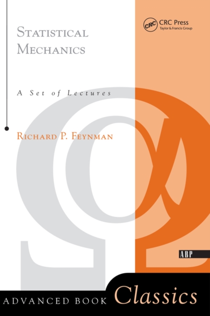 Statistical Mechanics : A Set Of Lectures, PDF eBook