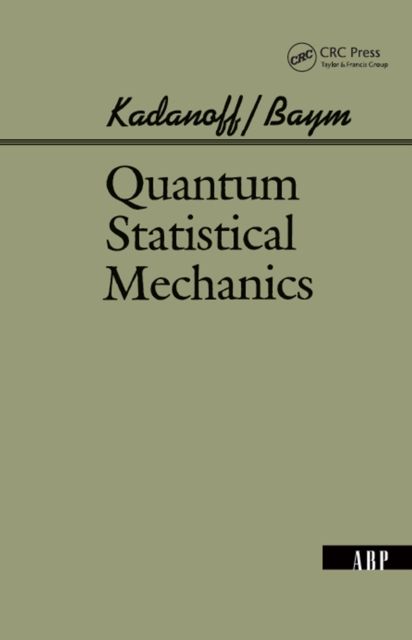 Quantum Statistical Mechanics, PDF eBook