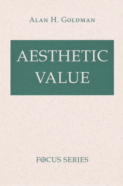 Aesthetic Value, PDF eBook